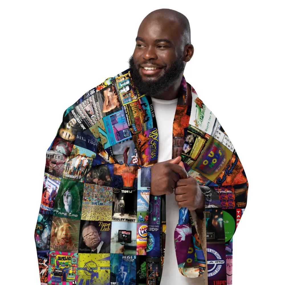 Album Art Sherpa Blanket
