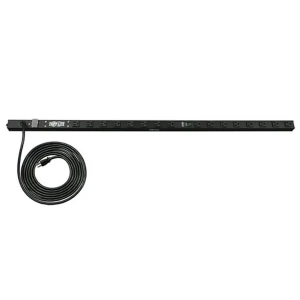 Tripp Lite Metered PDUMV15 15A Vertical PDU - 16 x NEMA 5-15R - 1.8kVA - Zero-U Vertical Rackmount
