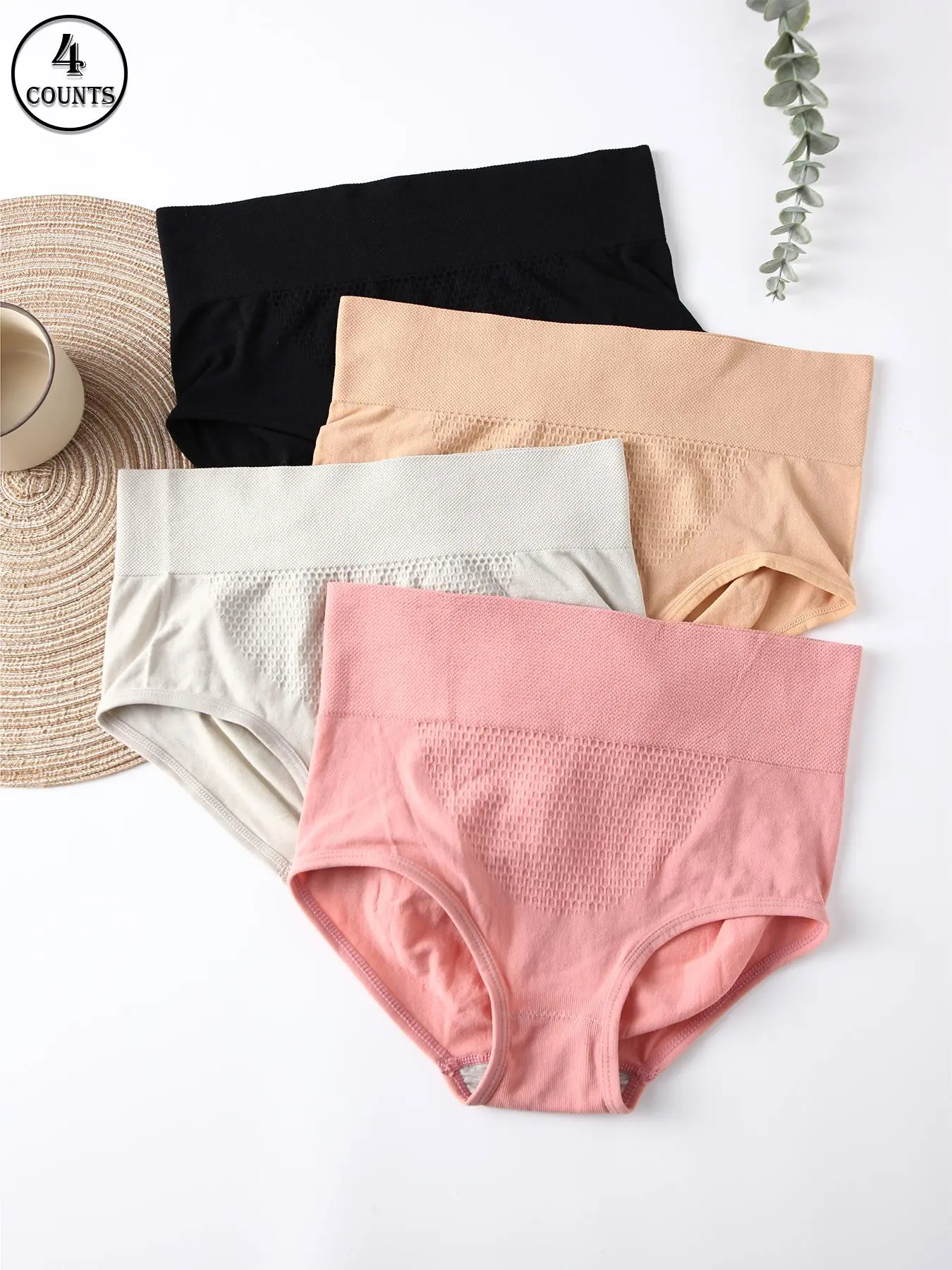 Women's High Waist Panty, Tummy Control Hip Lifting Seamless Knicker for Postpartum, Soft Comfy Breathable Underwear for Daily Wear, Maternity Panty, Pregnancy Underwear, Prenatal Underwear, Postpartum Maternity Panties, Maternity Shapewear