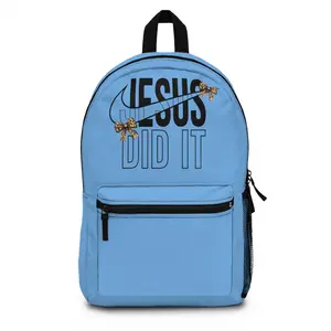 “Jesus Did” Backpack – Faith on the Go