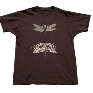 Dragonfly & Water Ripple Illustration graphic Baby Tee