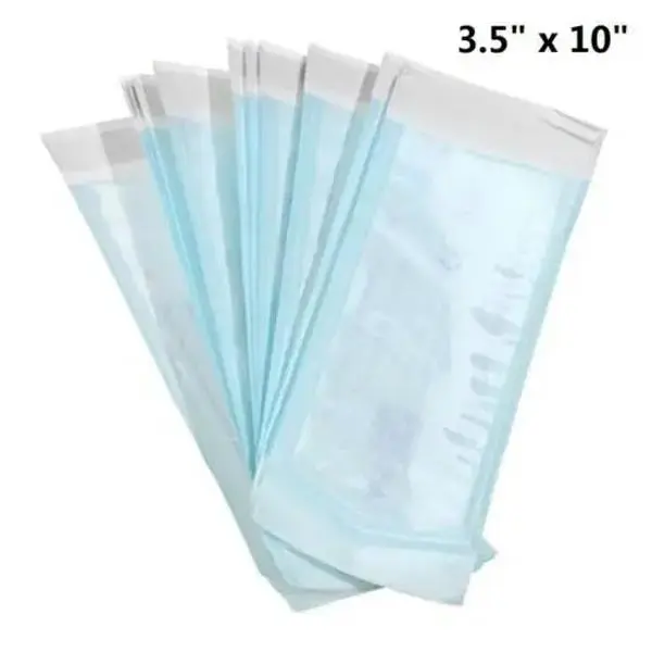 STERILIZATION POUCHES SELF SEAL DUAL INDICATORS NAIL SKINCARE SKIN CARE 200/BOX - CLEARANCE