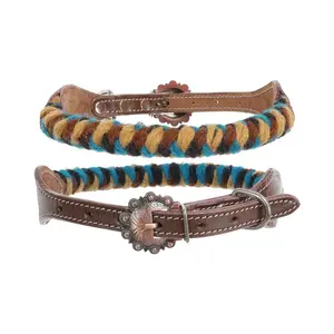 Desert Dawn Wool Dog Collar