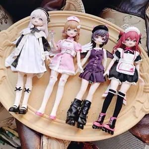 Genuine New Neo Eden Mjd Doll Blind Box Light Nightmare Twin Series Cute Desktop Movable Figure Collectible Toy Handmade Gifts