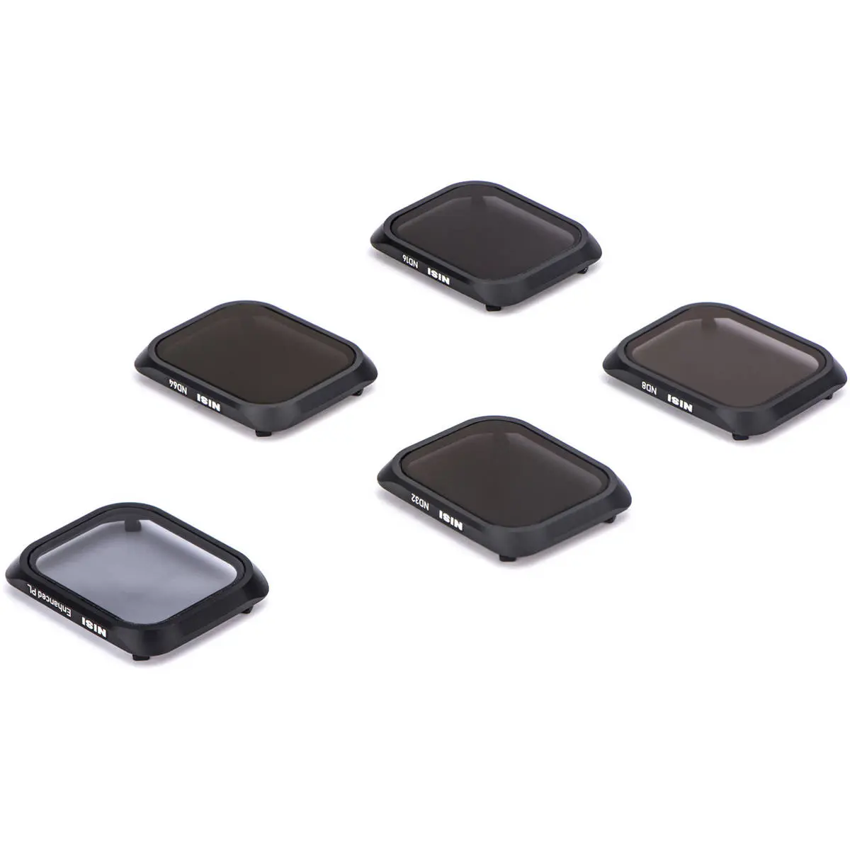 NiSi Advanced Camera Filter Kit Pack - Waterproof Aluminium ND8, ND16, ND32, ND64 Filters & Enhanced Pol. for DJI Air 2S Drone Camera Accessories
