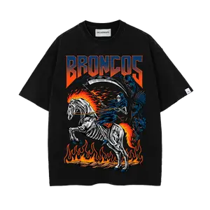 BRONCOS COUNTRY OVERSIZED TEE Design - Soft and Breathable Cotton Unisex T-Shirt - Top, Menswear