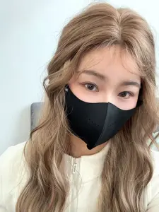 Minimalist Thermal Mask for Autumn and Winter Cycling - Windproof, Cold-Resistant, Antibacterial, Fashionable Retro Style, Eye Corner Protection with Slimming Effect court reporter mouth mask warm face mask