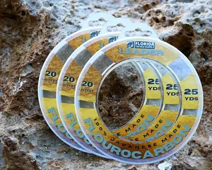 Fluorocarbon Leader – Clear Low-Visibility Fishing Line (3Pk.)