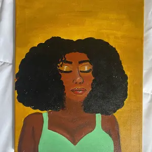 Painting Belleza by Andrea Moreno