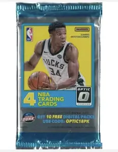 2017-18 Panini Donruss Optic Mega NBA Pack (TATUM RC YR)