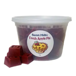 Sweet Melts - Fresh Apple Pie Wax Melts 45 piece bowl (7.5oz)