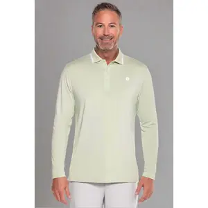Men's Erodym Long Sleeve Sports Polo | Seedling
