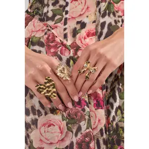 CROSS MY HEART RING SET
