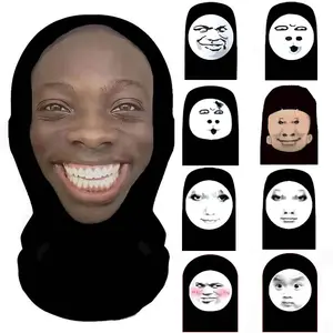 Spoof Hood Trick Funny Mask Funny cos Hood Funny Mask Riding Sunscreen Breathable Mask