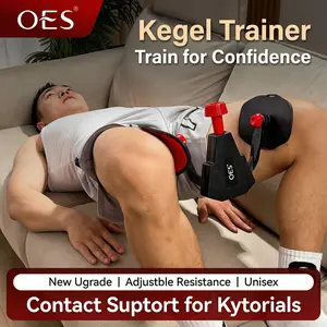 Home Kegel Exerciser, Pelvic Floor Muscle Contraction Trainer, Foldable, Quiet, Multiple Adjustable Levels, Specially Designed for Sedentary Office Workers/Postpartum Recovery