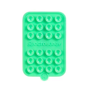 Octobuddy Silicone Suction Cup Phone Case Mount Magnet - Green Ash