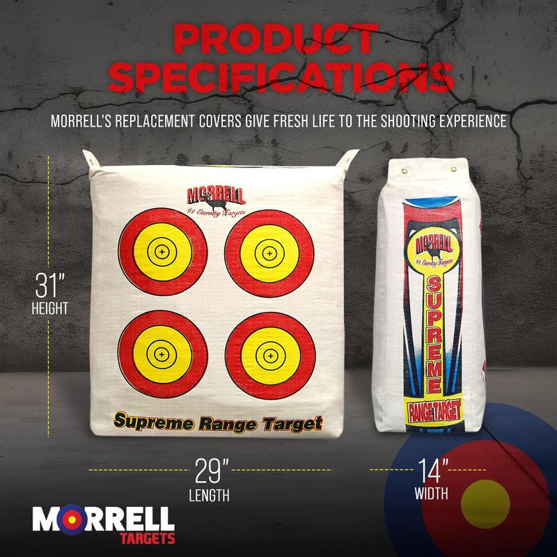 Morrell Weatherproof Supreme Range NASP Field Point Archery Bag Target and Cover