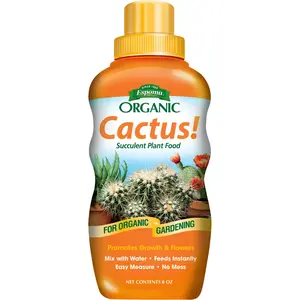 Espoma Organic Cactus! Natural & Organic Liquid Plant Food for Indoor/Outdoor Cactus, Succulents, Palm, and Citrus,  8oz