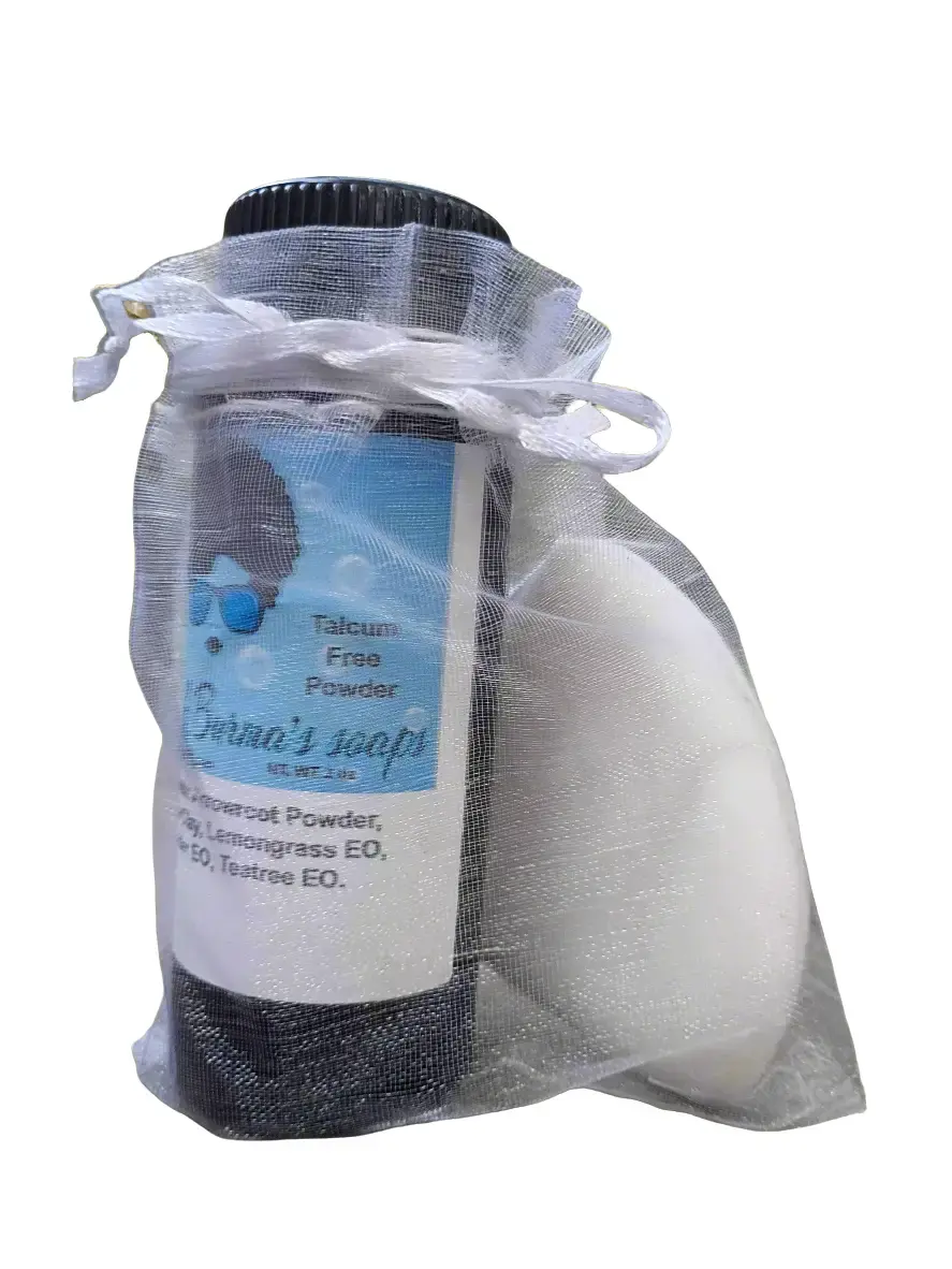 Natural Talcum Free Body Odor Powder Cosmetic