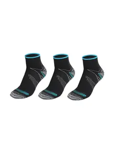 3 Pairs Plantar Fascia Compression Socks Arch Support Pressure Socks, Relieve Foot Pain for Travel Flight Long Sitting, Ankle Brace Socks Unisex EU39-43 Sports Socks, Polyester Athletic Socks