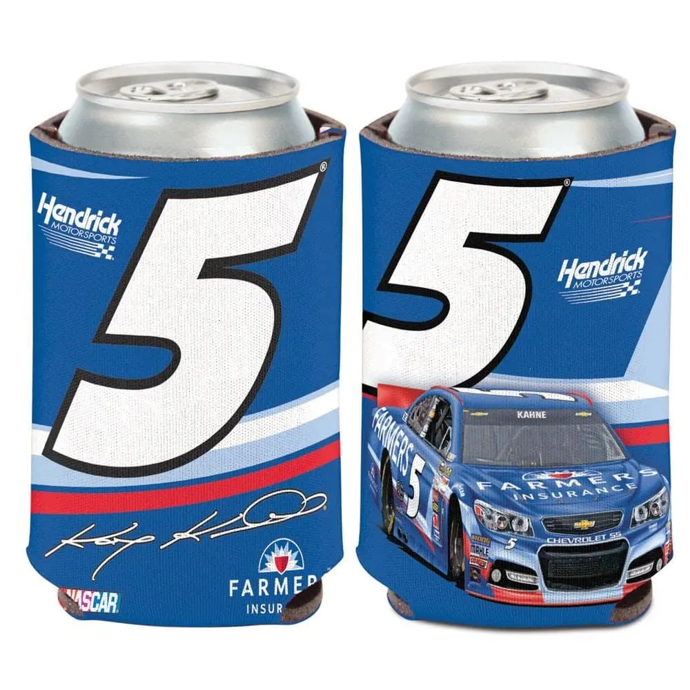 Kasey Kahne Can Cooler 12 Oz. Nascar Koozie #5 Farmers Insurance 2014