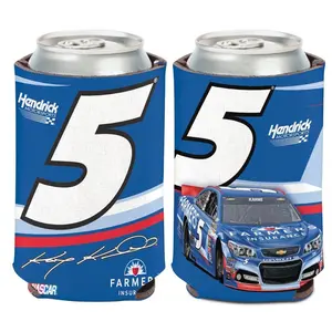 Kasey Kahne Can Cooler 12 Oz. Nascar Koozie #5 Farmers Insurance 2014