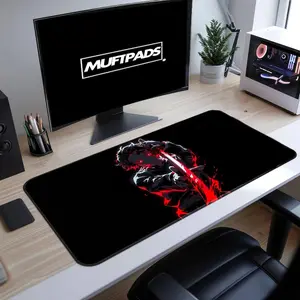 Tanjiro Desk Mat Gaming Mouse Pad, Anime Desk Mat Gift For Anime Lovers, Demon Slayer Mousepad, Infinity Castle Desk Mat, Tanjiro Mousepad