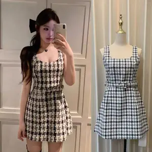 Classic Tweed Mini Dress
