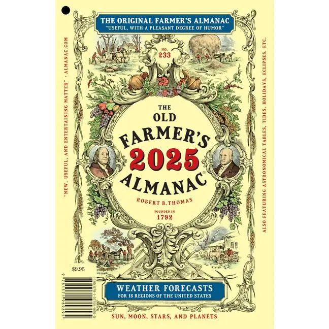 The 2025 Old Farmer's Almanac -- Old Farmer's Almanac - Paperback
