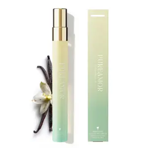 Vanilla Bean V2 Pheromone Perfume for Women, 12ml Travel Size Spray, Long Lasting Gourmand Scent