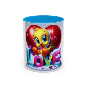Tweety Bird Love-themed Mug | Perfect Gift for Kids & Teens | Celebrations, Birthdays, Cheer Up Gifts | Vibrant Design, Fun Kitchen Decor