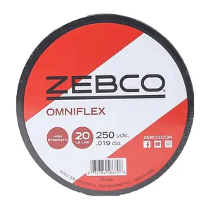 Zebco Omniflex Monofilament Fishing Line – Clear, Tested Strength, All-Purpose Freshwater Line