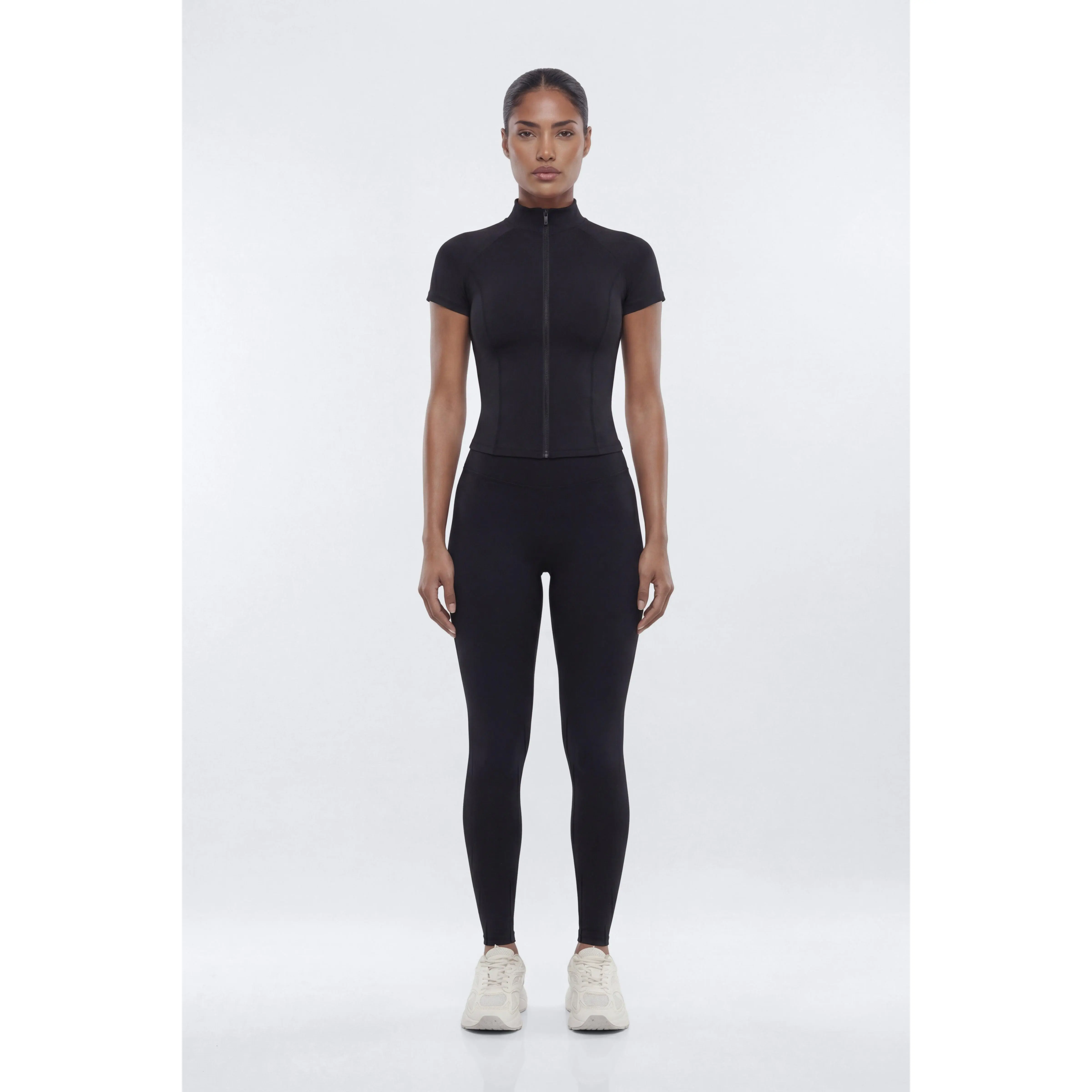 CloudForm™ 25″ Invisible Scrunch Legging - Black