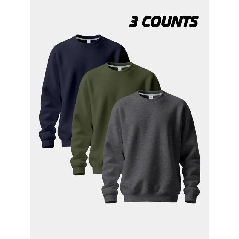 navy blue + army green + dark gray.