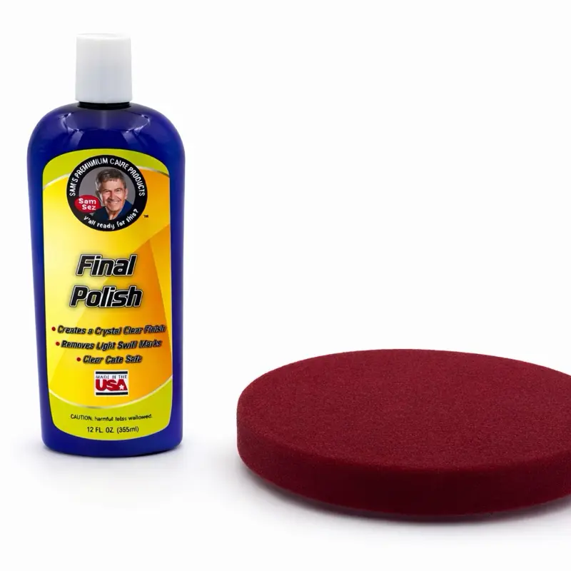 Final Polish w/ Orbital Foam Pad
