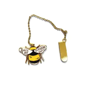Bumble Bee Bookmark Charm