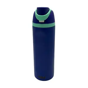 TMA 24 oz Stainless Steel Sports Water Bottle, Avocado Green, With Straw, Ideal for Travel