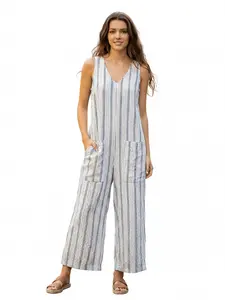 Universal Thread Women's Sleeveless Dress Striped