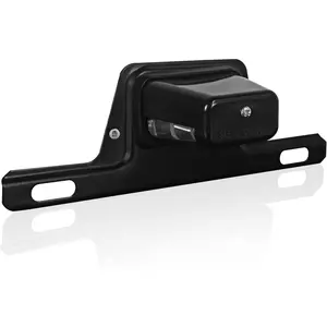 LED License Plate Light with Steel Bracket Waterproof 12V Universal Trailer Tag Lamp for Truck RV Boat Utility Vehicle Semi Truck DOT Compliant ABS Housing Submersible Design