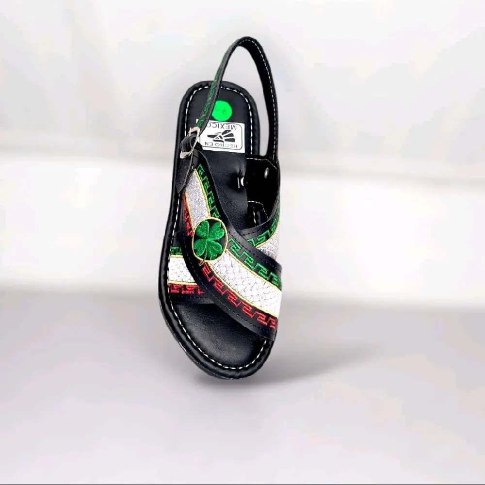 Huaraches Treboles de Cuatro Hojas Man Footwear Walking Shoes Comfort Sandal Summer Rubber Stylish huaraches artesanales para caballero Casual fashion Boy