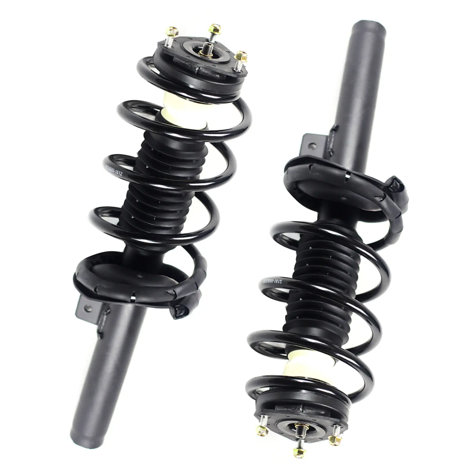 Pair Front Complete Struts w/ Coil Spring For 2010 - 2013 Ford Transit Connect