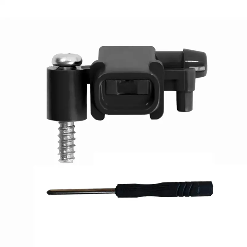 Black Plastic Vacuum Cleaner Nozzle Replacement Kit - 1 Vacuum Nozzle, 1 Screwdriver, Quick Fit, Easy Replace for iRobot Braava Jet M6, 240, 241, 244 Series, Excellent Performance