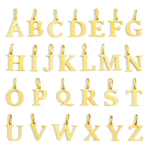 Aoxsie A-Z Initial Letter Charm for Purse Key Chains Carabiner 26pcs