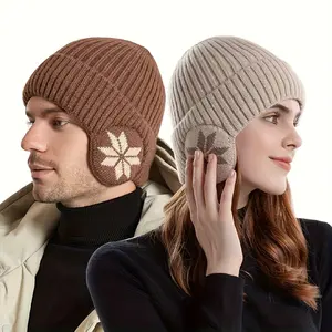 Unisex Winter Earflap Hat, Suitable for All Seasons, Warm and Comfortable Design, Perfect Holiday Gift