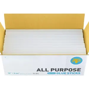 Hot Glue  Sticks  Purpose, Multi Temp, Full Size 10" Long x .44" Diameter 7/16 11mm, 5LB Box Glue Stick, Approx. 90 Sticks- Compatible with  Glue