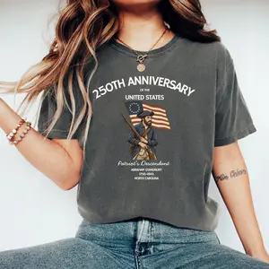 [SALE UP TO 40% ]  Patriot's Descendant Shirt, 250 Years Shirt, 250 Years Tee, America 250th Shirt, Independence Day, 250th Anniversary Shirt, 4th of July