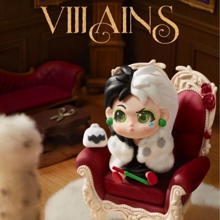【Holiday Gift】Disney Villains "Born to Rebel" Series Blind Box Figurines - Spooky Cute Collectible Statues, Holiday Mystery Gift for Her, Holiday & Holiday Haul