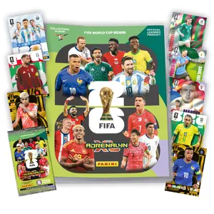 [ Combo 6 ] Panini Adrenalyn FIFA World Cup 2026 Trading Card | 2026 World Cup Trading Card Collection