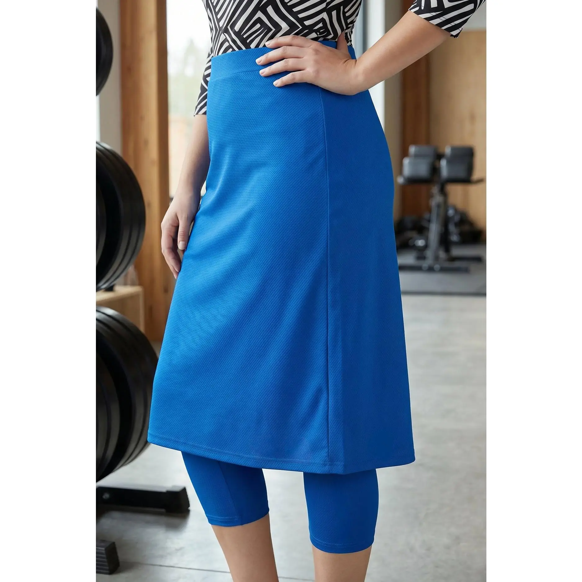 Modest 27" All-Sport Skirt in Lapiz Blue