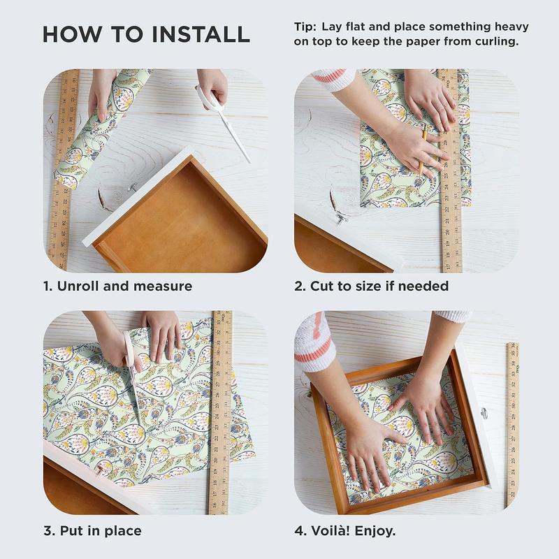 Scented Drawer Liners for Dresser Fragrant Paper Liner for Drawers Cabinet Shelf Linen Closet and Kitchen Scent Liners Non Adhesive (Botanical Dreams)